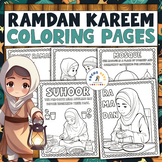 Ramadan Coloring Pages | Ramadan Kareem Coloring Sheets | 