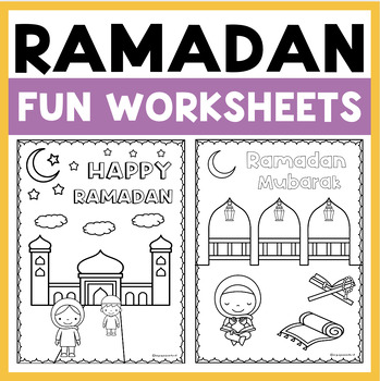 Ramadan Coloring Sheets by Language Adventurist | TpT