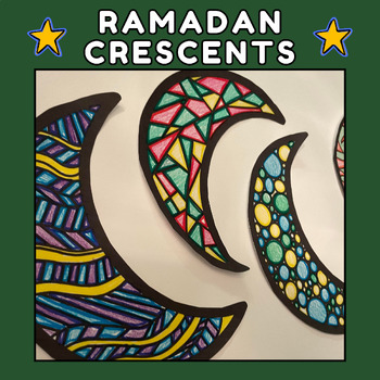 Preview of Ramadan Crescent | Coloring Activity