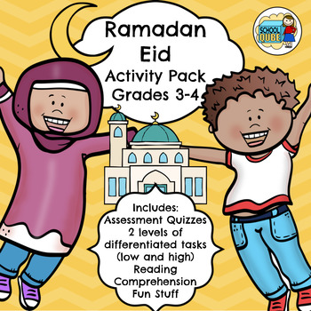 Preview of Ramadan Eid Activities Grades 3-4