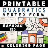Ramadan Eid Quadratic Equation Vertex Form AOS Optimal Val