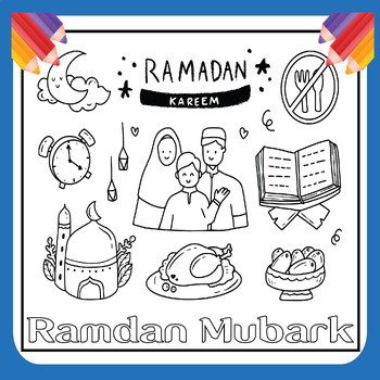 Ramadan Kids Activity Cards / Ramadan Mubarak Activity / Family