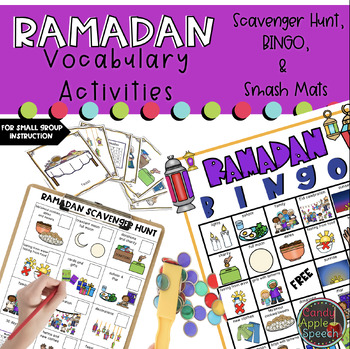 Ramadan Interactive Speech and Language Activities by Candy Apple Speech