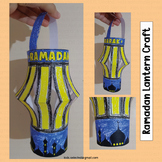 Ramadan Lantern Craft Decorations Coloring Sheet Art Activ