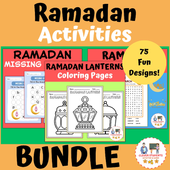 Preview of Ramadan Activities - Islamic Activities - BUNDLE
