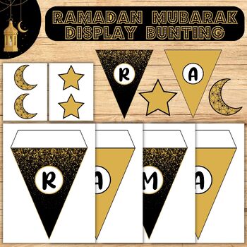 Ramadan Mubarak Display Bunting Decoration, Ramadan 2024