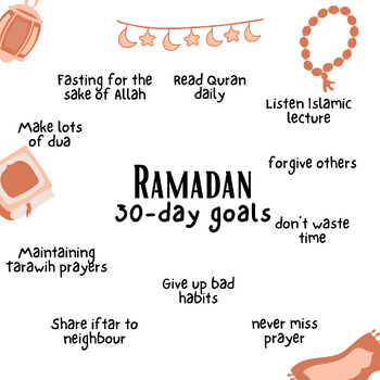 Preview of Ramadan Mubarak - goals for Ramadan | RamadanTeaches Us