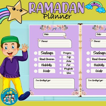 Preview of Ramadan Plan-Printable Ramadan Planner 2023-Ramadan activities-Muslim printables