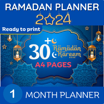 Preview of Ramadan Planner 2024