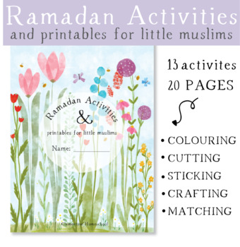 Islamic Cutting Activities, Scissor Skills for Muslim Toddlers, Ages 2-4