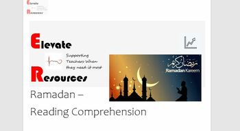 Preview of Ramadan Reading Comprehension