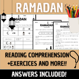 Ramadan Reading Comprehension Activities Printable Workshe