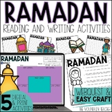 Ramadan Reading Comprehension Activities with Webquest and