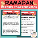 Ramadan Reading Comprehension - Islamic Activities