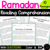 Ramadan Reading Comprehension Passages With Questions Work