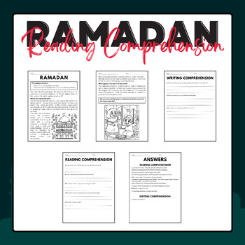 Preview of Ramadan Reading Comprehension | Ramadan Activities