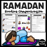 Ramadan Reading Comprehension Worksheet Islam Muslim Holiday
