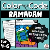 Ramadan Spring Figurative Language Color by Number Activities