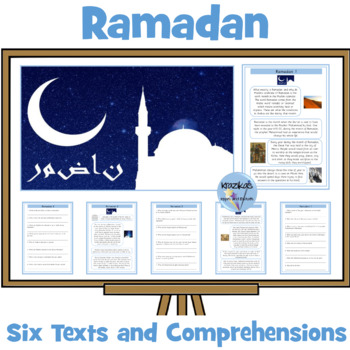 Preview of Ramadan Texts and Worksheets