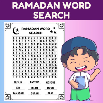 Ramadan Word Search by KekesClassroom | TPT