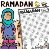 Ramadan Word Search Puzzle Holidays Around the World Word 