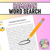 Ramadan Word Search Puzzle w/ Answer Key - Islamic Study