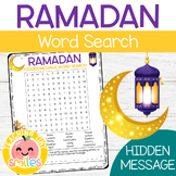 Ramadan Word Search with Secret Message | Holiday Activiti