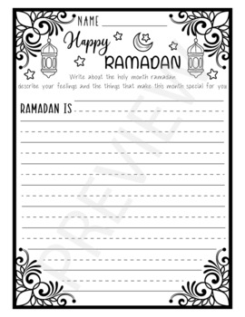 creative writing on ramadan