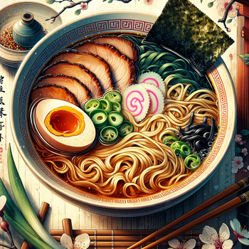 Preview of Ramen - Noodles Illustration