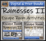 Ramesses II Escape Room Bundle | BOOM Cards™ Digital & Pri