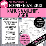 Ramona Quimby, Age 8 Novel Study - Distance Learning - Goo