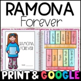 Ramona Forever Novel Study with GOOGLE Slides