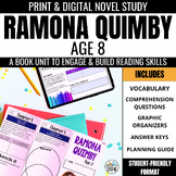 Ramona Quimby, Age 8 by Beverly Cleary Book Study Unit