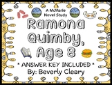 Ramona Quimby, Age 8 (Beverly Cleary) Novel Study / Compre