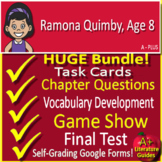 Ramona Quimby, Age 8 Novel Study Unit Comprehension Questi