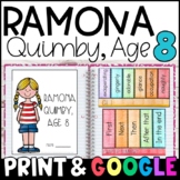 Ramona Quimby, Age 8 by Beverly Cleary Novel Study with GO