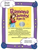 Ramona Quimby, Age 8 by Beverly Cleary ELA Book Study Guide
