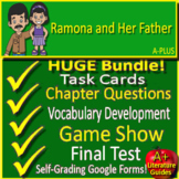 Ramona and Her Father Novel Study Unit - Comprehension Act