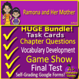 Ramona and Her Mother Novel Study Unit Comprehension Quest