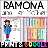 Ramona and Her Mother Novel Study with GOOGLE Slides