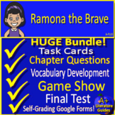 Ramona the Brave Novel Study Unit - Comprehension Question