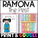Ramona the Pest Novel Study with GOOGLE Slides