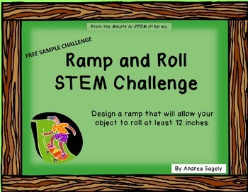 Preview of Ramp and Roll STEM Challenge (SAMPLE)