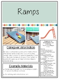 Ramps, PreK/Preschool Home Learning Lesson