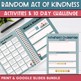 Random Act of Kindness Activity Packet - Print and Digital