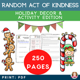 Random Act of Kindness Holiday Activity Bundle {Christmas,