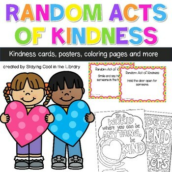 Random Acts of Kindness Activities by Staying Cool in the Library