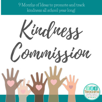 Preview of Random Acts of Kindness Activities Commission, Kindness all year long