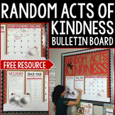 Classroom Community Random Acts of Kindness Bulletin Board: FREE