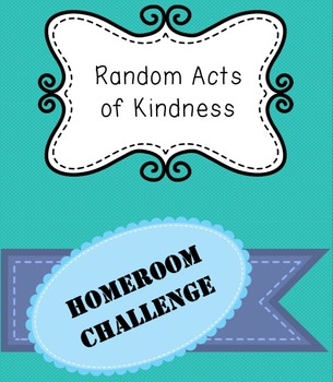Preview of Random Acts of Kindness Challenge